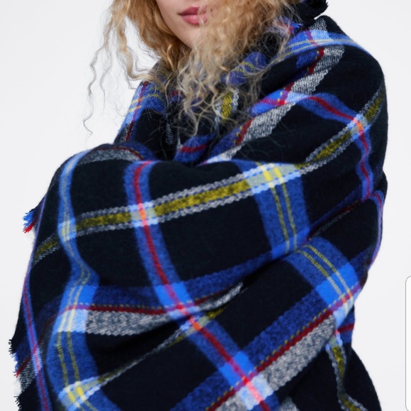 Zara Accessories Zara Plaid Scarf Poshmark